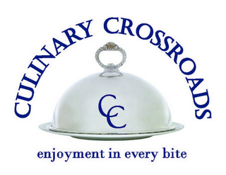 CC CULINARY CROSSROADS ENJOYMENT IN EVERY BITE logo