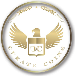 CC CURATE COINS logo