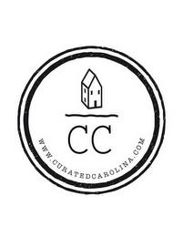 CC CURATED CAROLINA WWW.CURATEDCAROLINA.COM logo