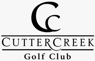 CC CUTTER CREEK GOLF CLUB logo