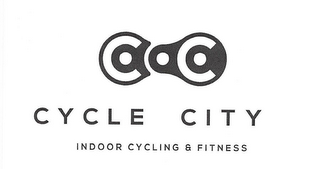 CC CYCLE CITY INDOOR CYCLING & FITNESS logo