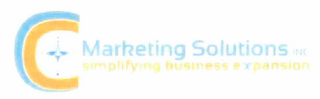 CC MARKETING SOLUTIONS INC SIMPLIFYING BUSINESS EXPANSION logo