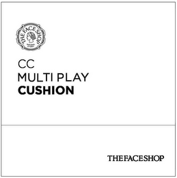 CC MULTI PLAY CUSHION THEFACESHOP NATURAL STORY logo