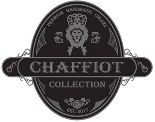 CC PREMIUM HANDMADE CIGARS CHAFFIOT COLLECTION EST.2017 logo
