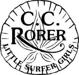 C.C. RORER LITTLE SURFER GIRLS logo