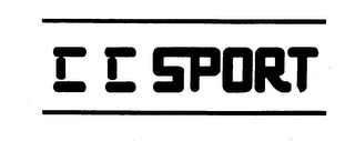 CC SPORT logo