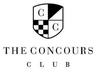 CC THE CONCOURS CLUB logo