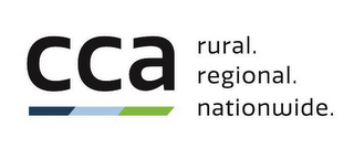 CCA. RURAL. REGIONAL. NATIONWIDE. logo