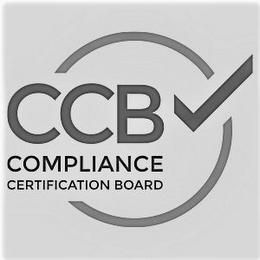 CCB COMPLIANCE CERTIFICATION BOARD logo