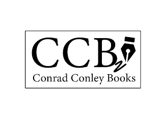 CCB CONRAD CONLEY BOOKS logo