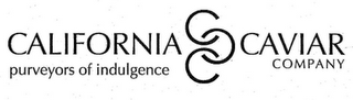 CCC CALIFORNIA CAVIAR COMPANY PURVEYORSOF INDULGENCE logo
