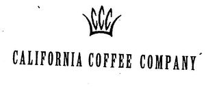 CCC CALIFORNIA COFFEE COMPANY logo