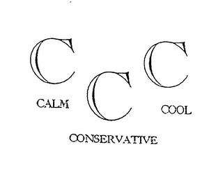 CCC CALM CONSERVATIVE COO logo