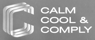 CCC CALM COOL & COMPLY logo