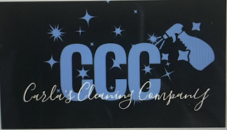 CCC CARLAS CLEANING COMPANY logo