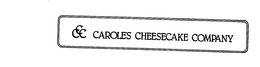CCC CAROLE'S CHEESECAKE COMPANY logo