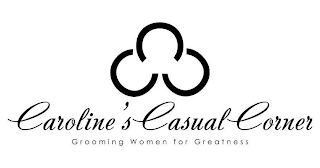 CCC CAROLINE'S CASUAL CORNER GROOMING WOMEN FOR GREATNESS logo