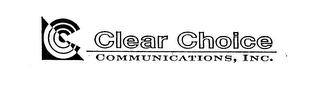 CCC CLEAR CHOICE COMMUNICATIONS, INC. logo