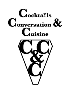 CC&C COCKTAILS CONVERSATION & CUISINE logo