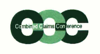 CCC COMBINED CLAIMS CONFERENCE logo