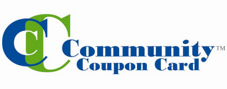 CCC COMMUNITY COUPON CARD logo