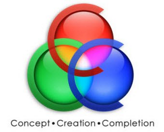 CCC CONCEPT .  CREATION . COMPLETION logo