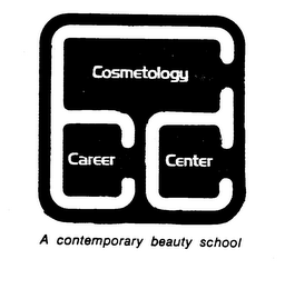 CCC COSMETOLOGY CAREER CENTER A CONTEMPORARY BEAUTY SCHOOL logo