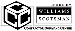 CCC SPACE BY WILLIAMS SCOTSMAN CONTRACTOR COMMAND CENTER logo