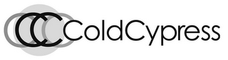 CCCC COLDCYPRESS logo