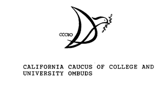 CCCUO CALIFORNIA CAUCUS OF COLLEGE AND UNIVERSITY OMBUDS logo
