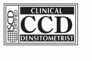 CCD CLINICAL DENSITOMETRIST ISCD CERTIFIED logo