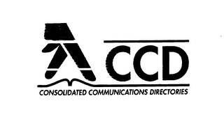 CCD CONSOLIDATED COMMUNICATIONS DIRECTORIES logo