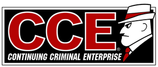 CCE CONTINUING CRIMINAL ENTERPRISE logo