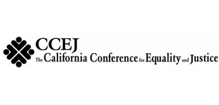 CCEJ THE CALIFORNIA CONFERENCE FOR EQUALITY AND JUSTICE logo