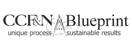 CCF&N BLUEPRINT UNIQUE PROCESS SUSTAINABLE RESULTS logo