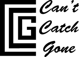 CCG CAN'T CATCH GONE logo
