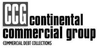 CCG CONTINENTAL COMMERCIAL GROUP COMMERCIAL DEBT COLLECTIONS logo