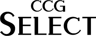 CCG SELECT logo