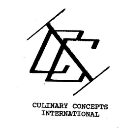 CCI CULINARY CONCEPTS INTERNATIONAL logo