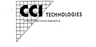 CCI TECHNOLOGIES HI-TECH ENVIRONMENTAL ENGINEERING logo
