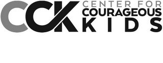 CCK CENTER FOR COURAGEOUS KIDS logo