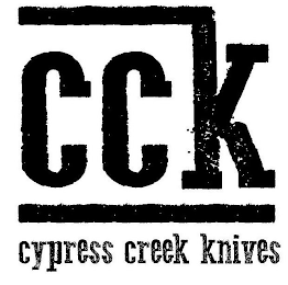 CCK CYPRESS CREEK KNIVES logo