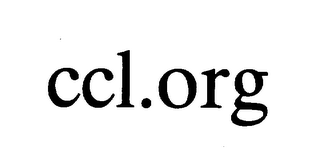 CCL.ORG logo