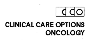 CCO CLINICAL CARE OPTIONS ONCOLOGY logo