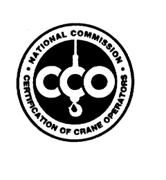 CCO NATIONAL COMMISSION CERTIFICATION OF CRANE OPERATORS logo
