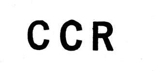 CCR logo