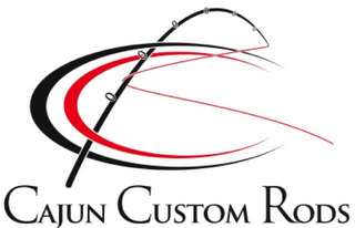 CCR CAJUN CUSTOM RODS logo