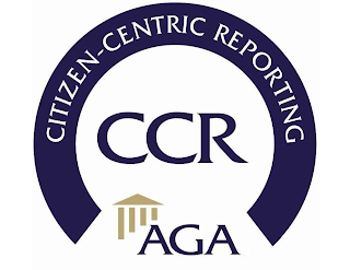 CCR CITIZEN-CENTRIC REPORTING AGA logo