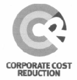 CCR CORPORATE COST REDUCTION logo
