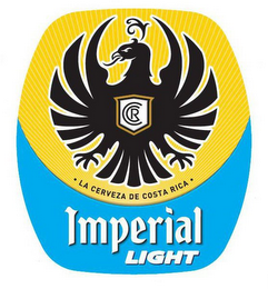 CCR LA CERVEZA DE COSTA RICA IMPERIAL LIGHT logo